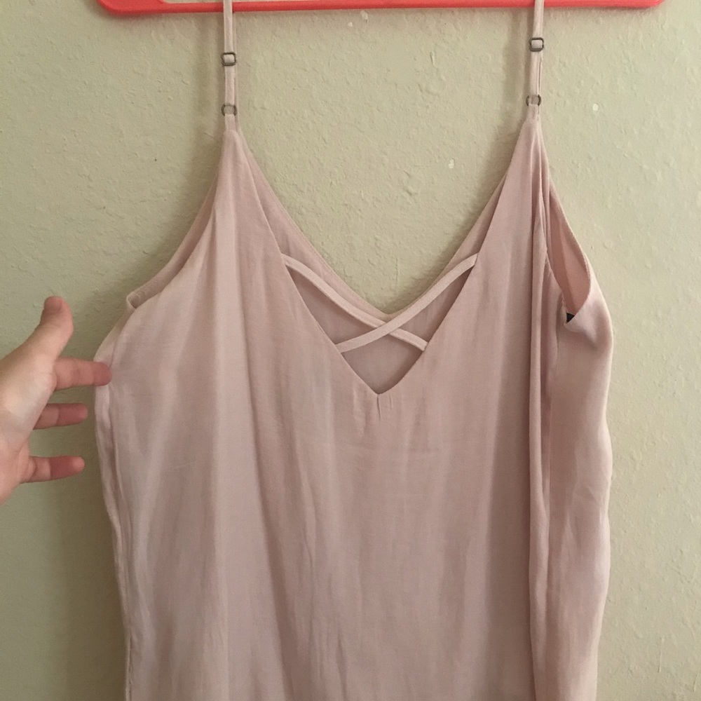 Baby pink tank